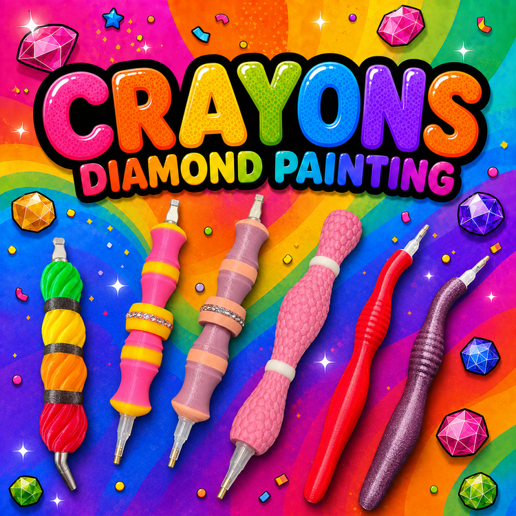 Crayons 3D Diamond Painting