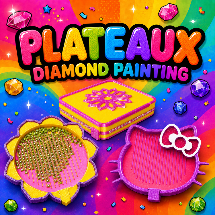 Plateaux 3D Diamond Painting