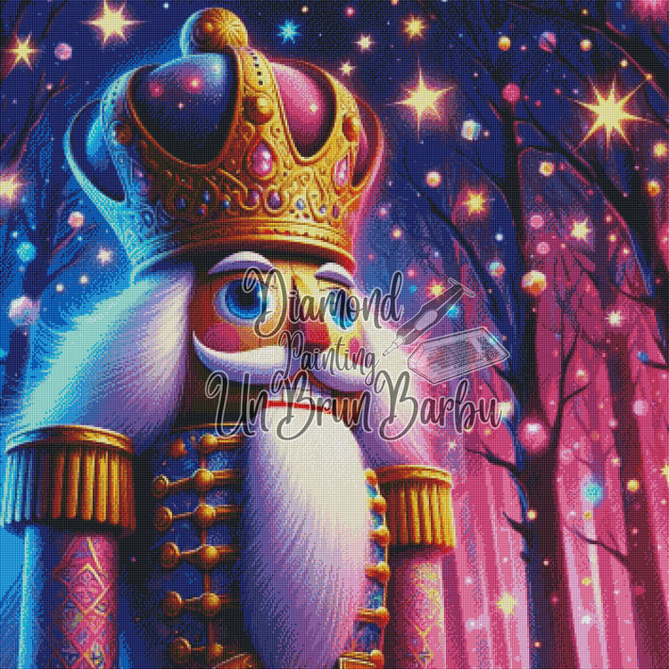 Casse-Noisette Prince des Étoiles Mystique (90cm x 90cm)