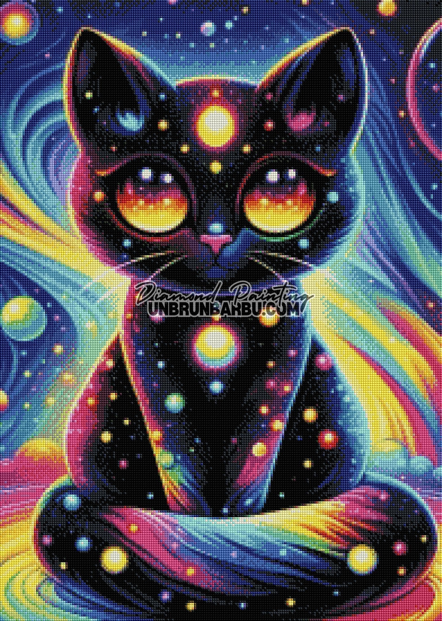 Chat du Néant (50cm x 70cm)