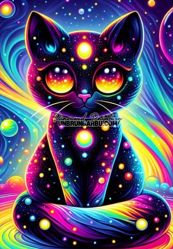 Chat du Néant (50cm x 70cm)