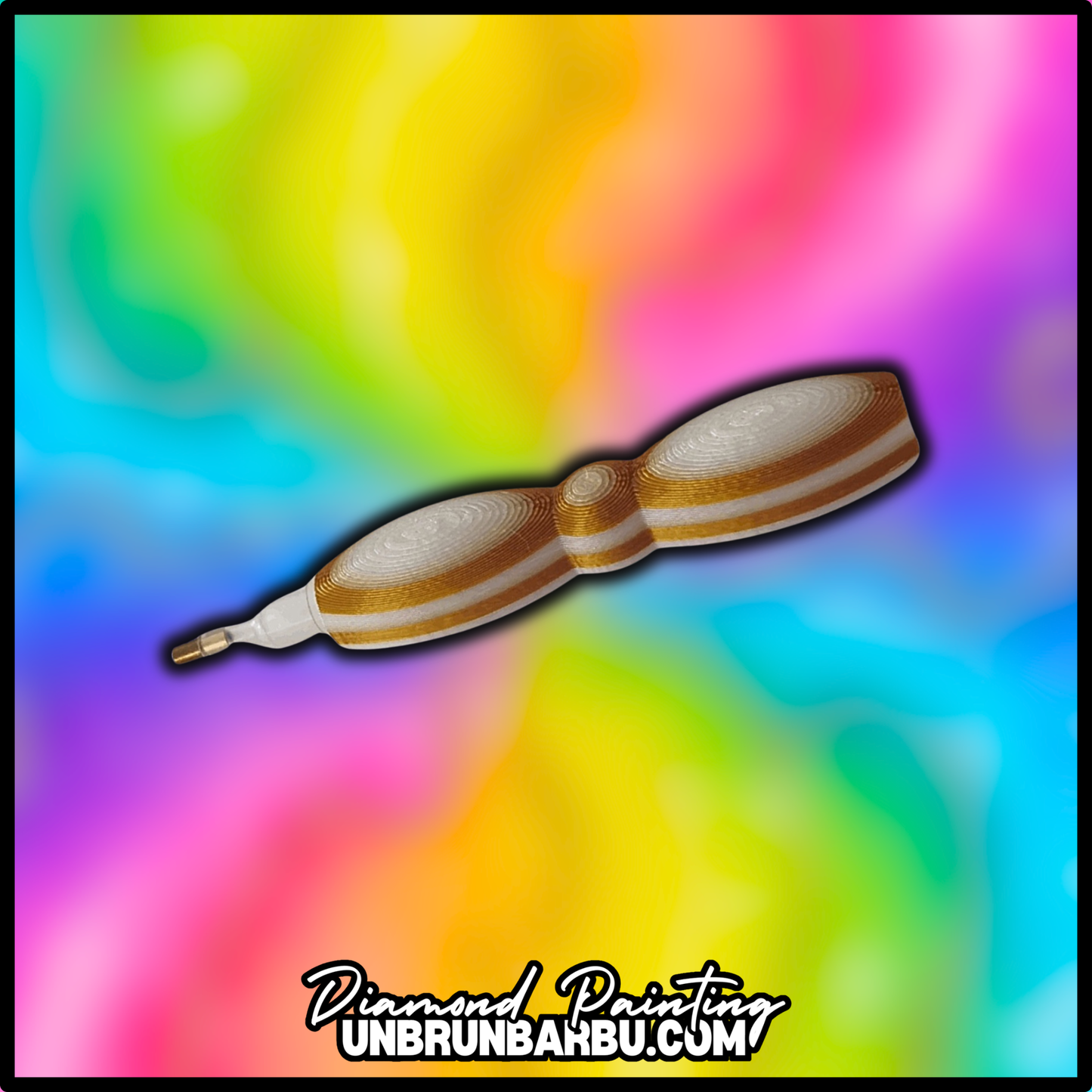 Crayon 3D - Diamond Painting - Mini Dessous plat Classique 5 Couleurs.