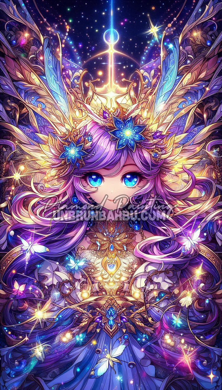 Diamond Painting - Gardienne du Ciel Profond (70cm 125cm)