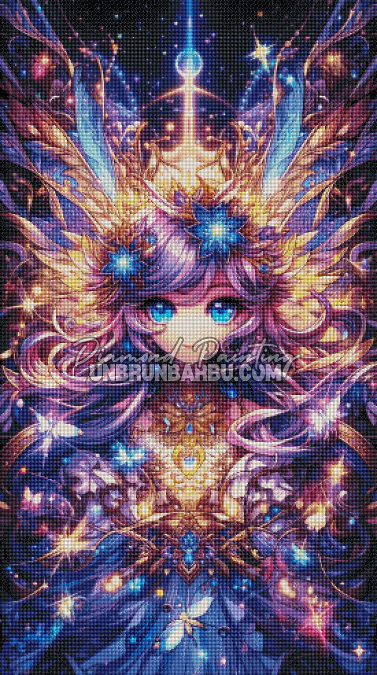 Diamond Painting - Gardienne du Ciel Profond (70cm 125cm)