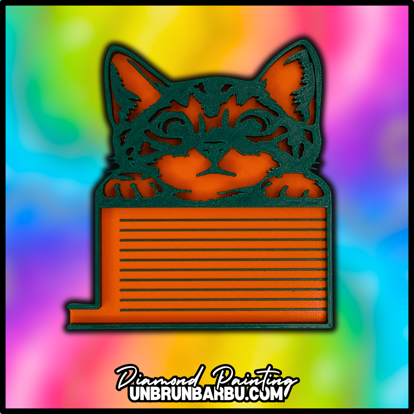 Plateau 3D - Diamond Painting - Le P’tit Chat