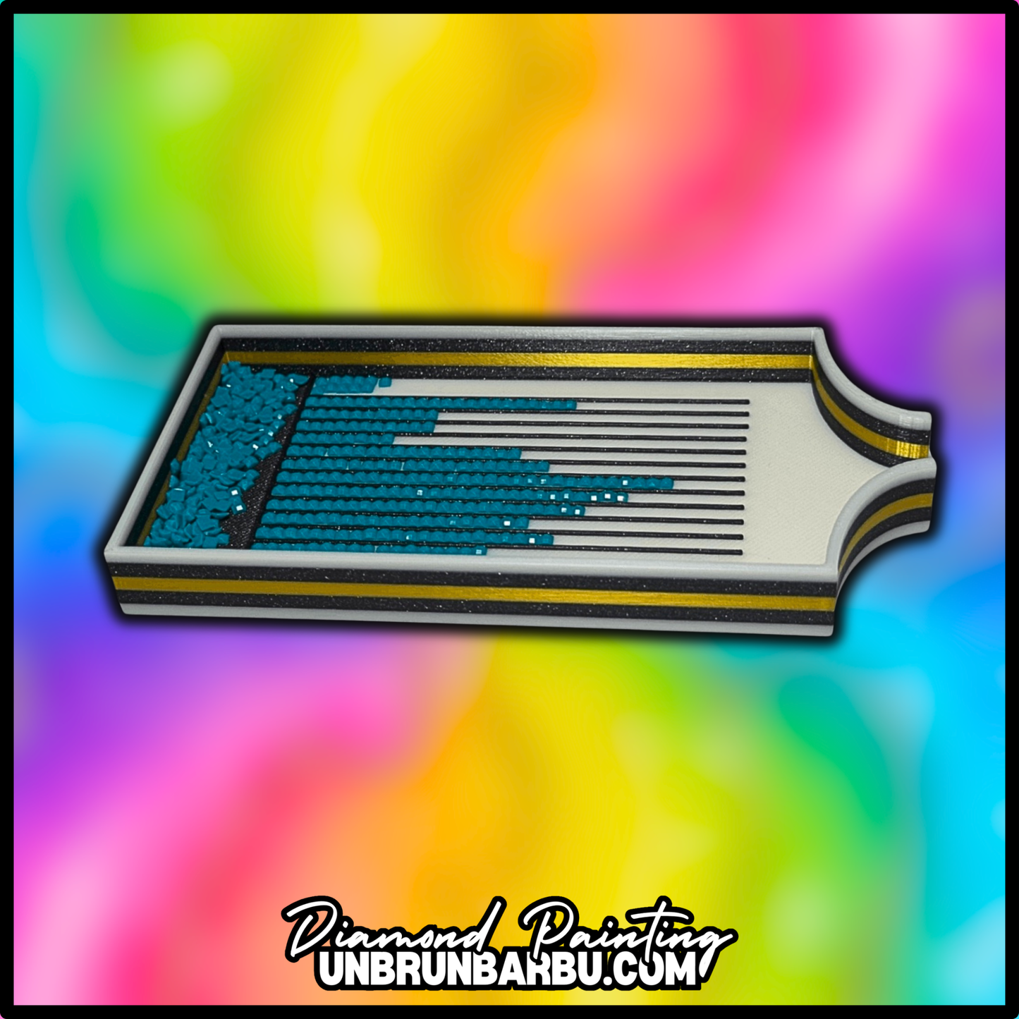 Plateau 3D - Diamond Painting - No Washi Tape. 5 Couleurs