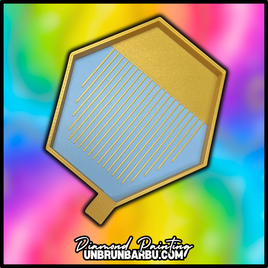 Plateau 3D - Diamond Painting - HexaGlam No Washi