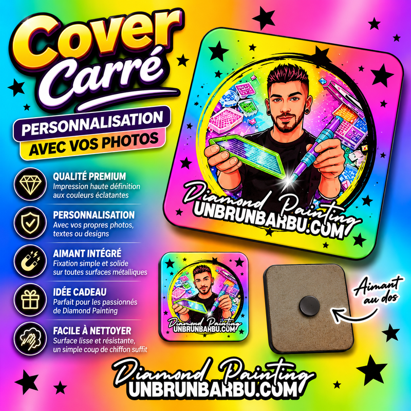 Coverminder Diamond Painting Personnalisé avec Photo