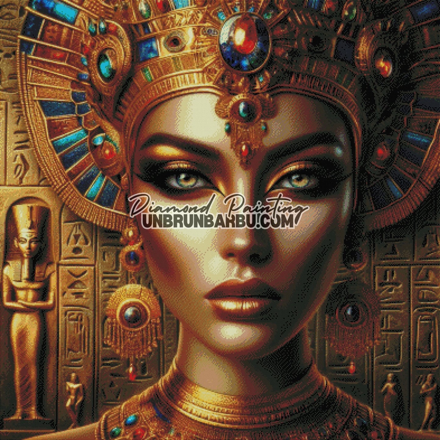 Diamond Painting - La Déesse Oubliée (100cm x 100cm) - UnBrunBarbu