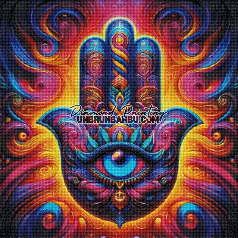 Diamond Painting - Quête de la Vérité (80cm x 80cm) - UnBrunBarbu