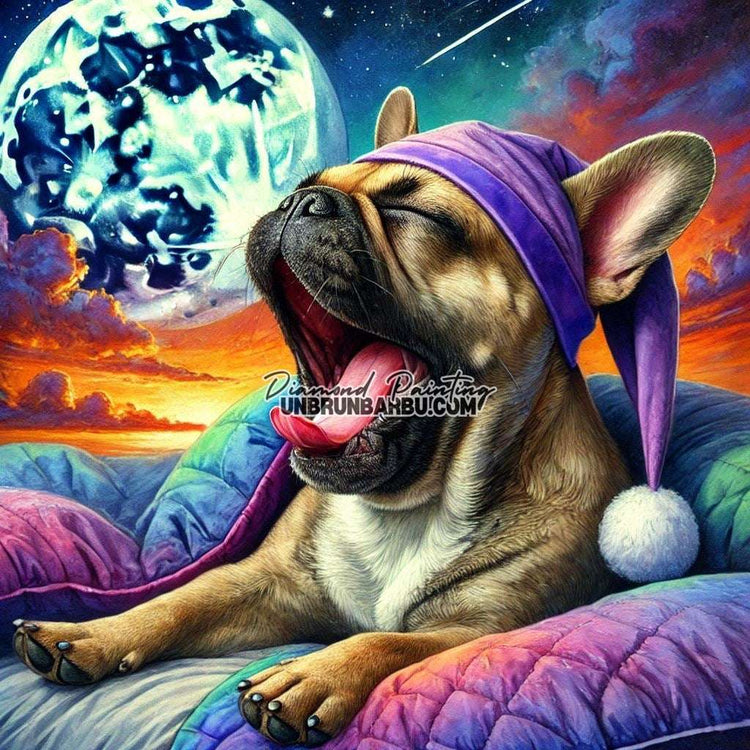 L’Aventurier des Rêves (100cm x 100cm) - UnBrunBarbu