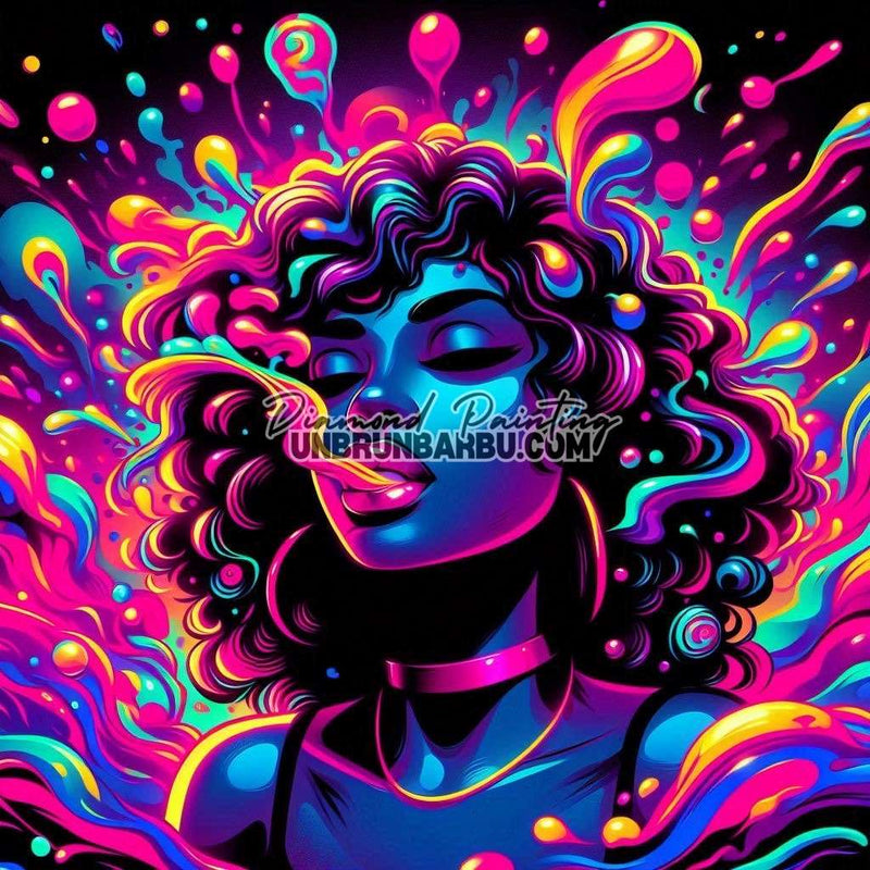 Les Couleurs de l'Âme (80cm x 80cm) - UnBrunBarbu