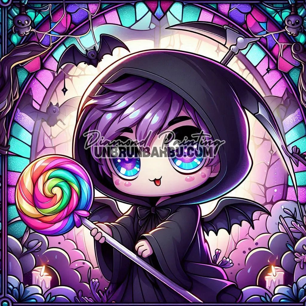 Petit faucheur gourmand (80cm x 80cm) - UnBrunBarbu