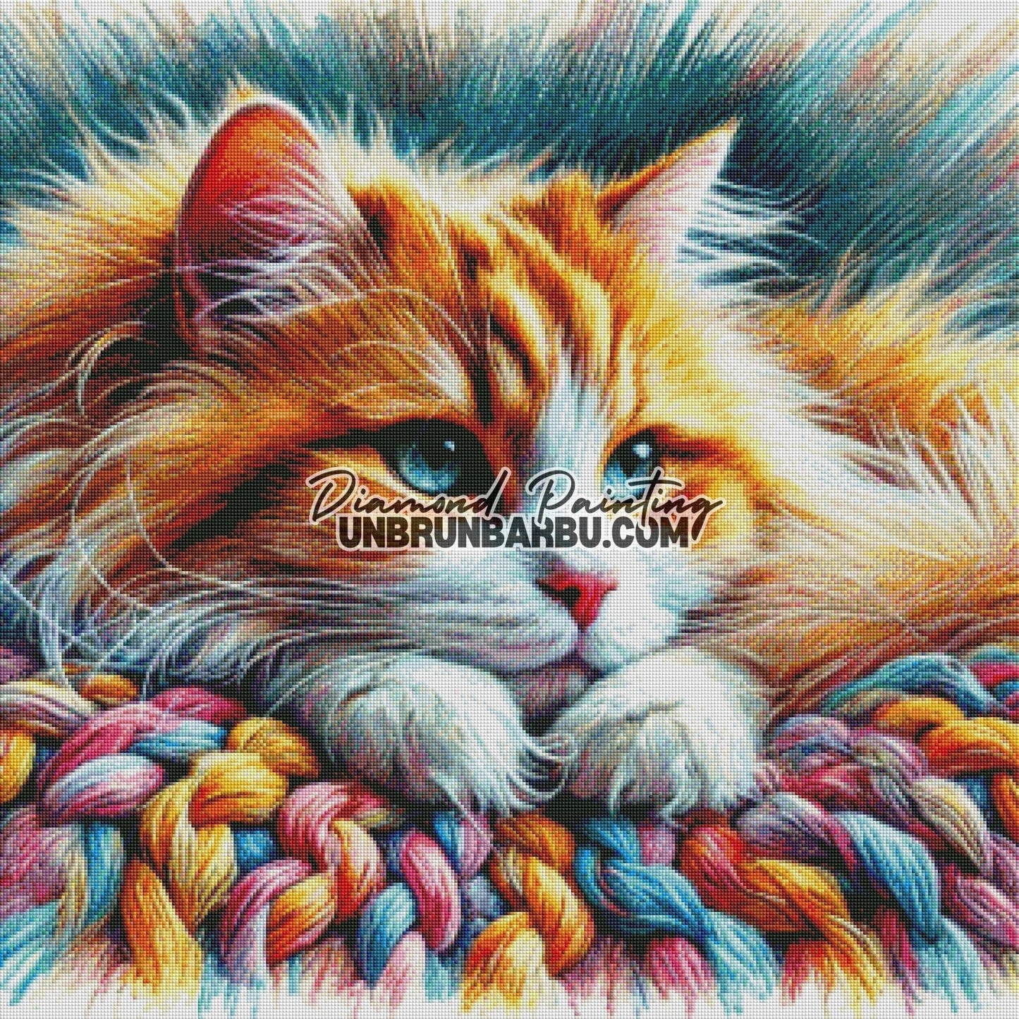 Rêve Douillet (80cm x 80cm) - UnBrunBarbu