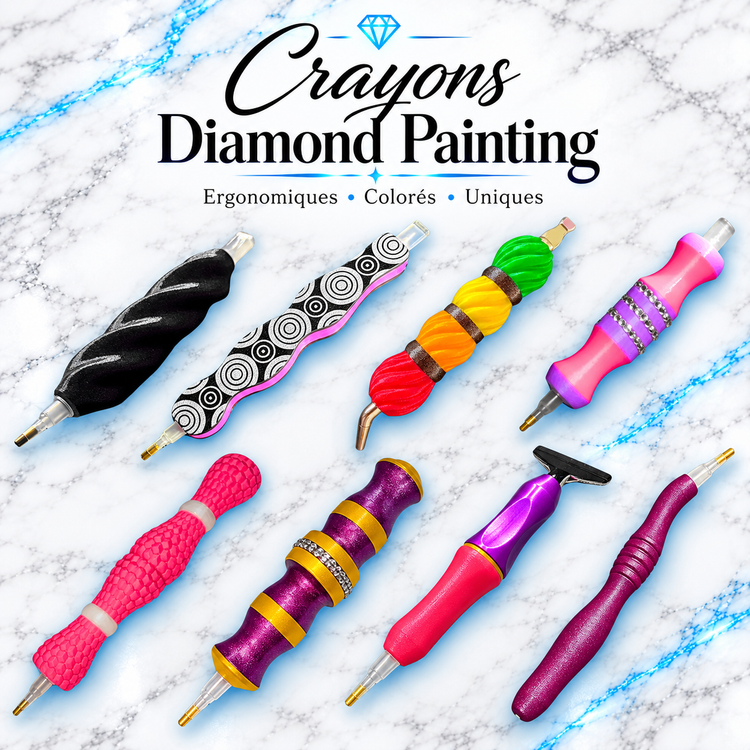 Crayons 3D Diamond Painting