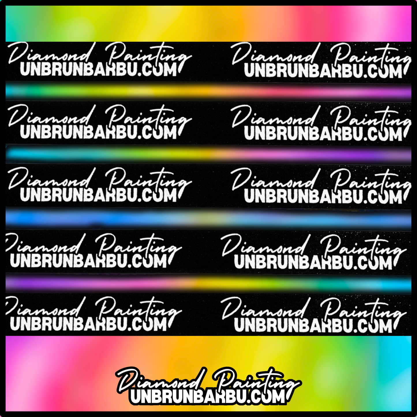 Accessoire - Diamond Painting - Washi Tape – UnBrunBarbu 2.0