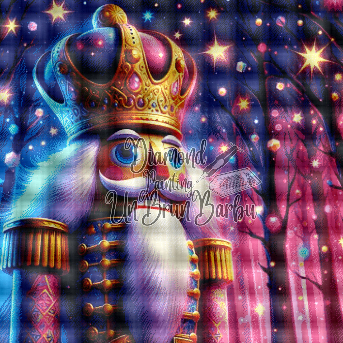 Casse-Noisette Prince des Étoiles Mystique (90cm x 90cm)