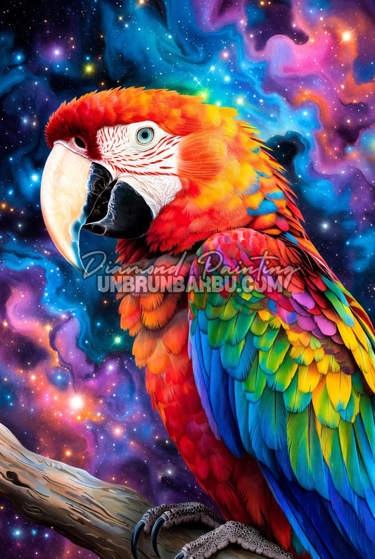 Diamond Painting - Ara Perroquet des Mondes (70cm x 105cm)