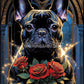 Diamond Painting - Bouledogue Français L'Offrande Florale (70cm x 105cm)