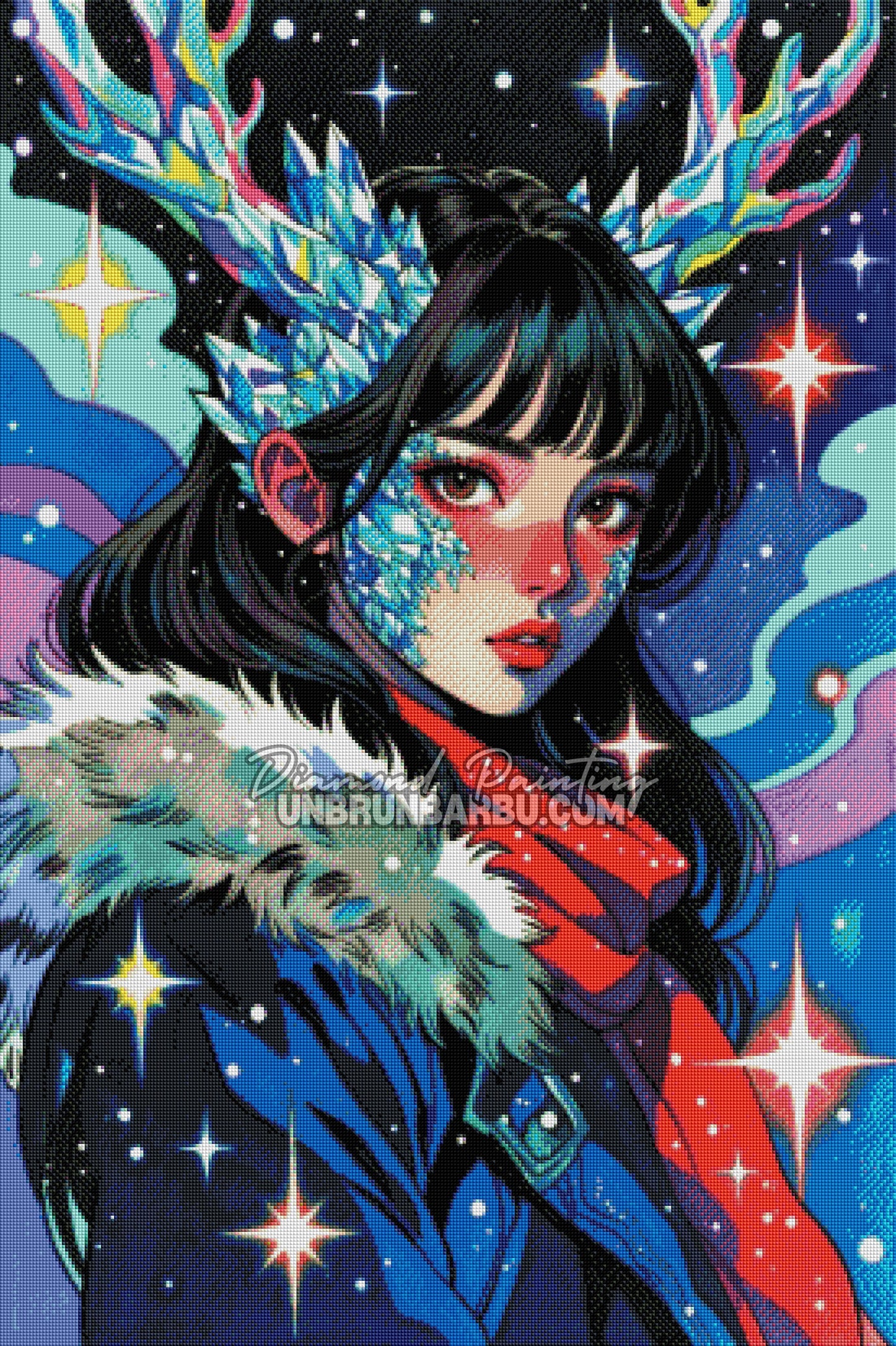 Diamond Painting - Éclats Polaires (70cm x 105cm)