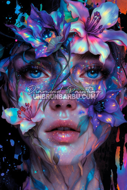 Diamond Painting - Éclosion de Nuit (70cm x 105cm)