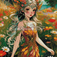 Diamond Painting - Enchantresse des Champs en Fleur (80cm x 120cm)