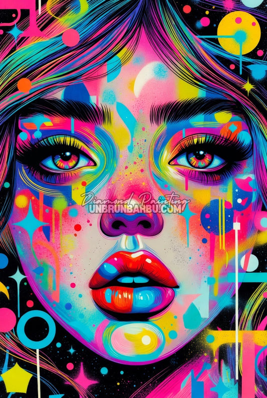 Diamond Painting - Galaxie sur la Peau (60cm x 90cm)