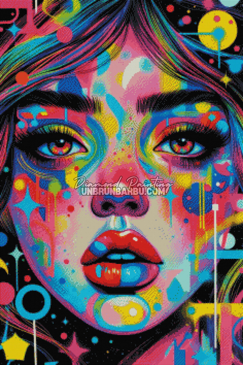 Diamond Painting - Galaxie sur la Peau (60cm x 90cm)