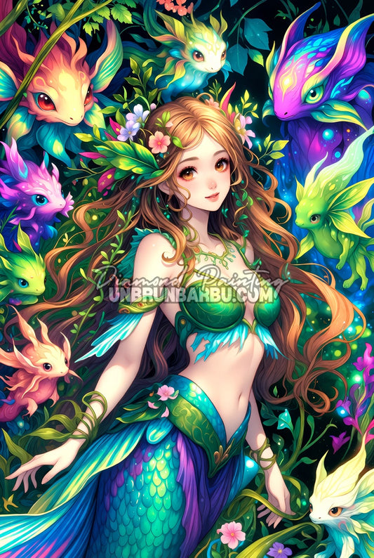 Diamond Painting - Gardienne des Esprits Colorés (80cm x 120cm)