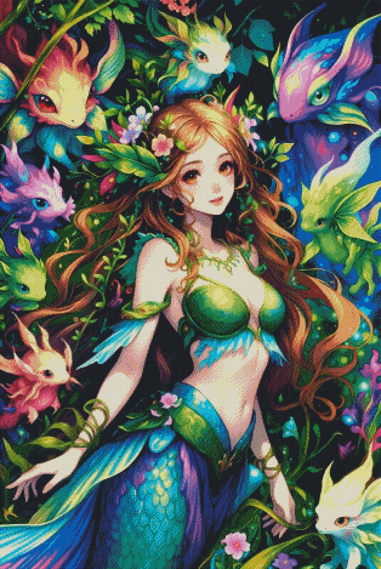 Diamond Painting - Gardienne des Esprits Colorés (80cm x 120cm)