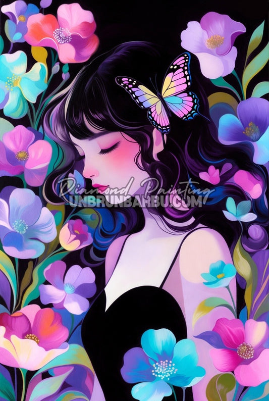 Diamond Painting - Jardin Secret de la Belle Endormie (70cm x 105cm)