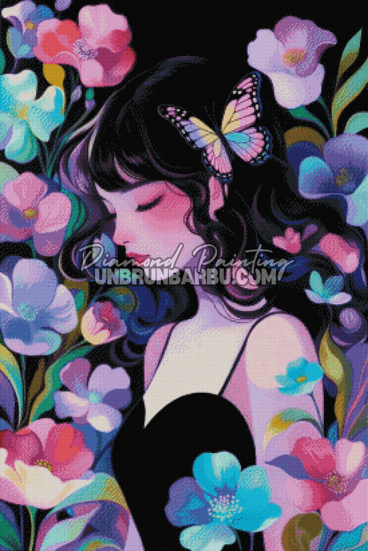 Diamond Painting - Jardin Secret de la Belle Endormie (70cm x 105cm)