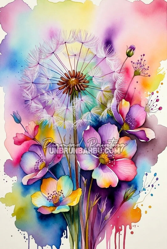 Diamond Painting - Jardin des Nuances Douces (60cm x 90cm)