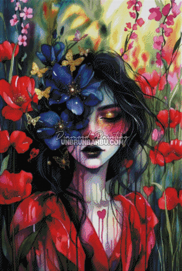 Diamond Painting - L’Éveil des Coquelicots (60cm x 90cm)