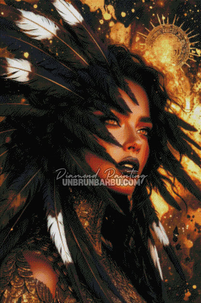 Diamond Painting - Oracle des Cendres (70cm x 105cm)