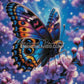 Diamond Painting - Papillon Bijou Céleste des Cerisiers (60cm x 90cm)