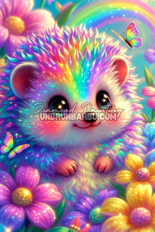 Diamond Painting - Pico le Hérisson des Lumières (70cm x 105cm)