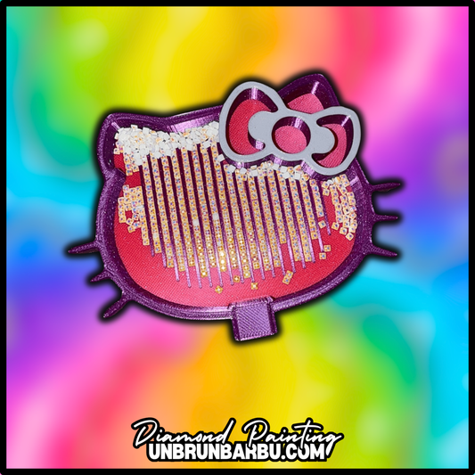 Plateau 3D - Diamond Painting - Chat Kawaii