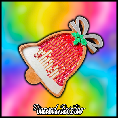 Plateau 3D - Diamond Painting - Cloche de Noël