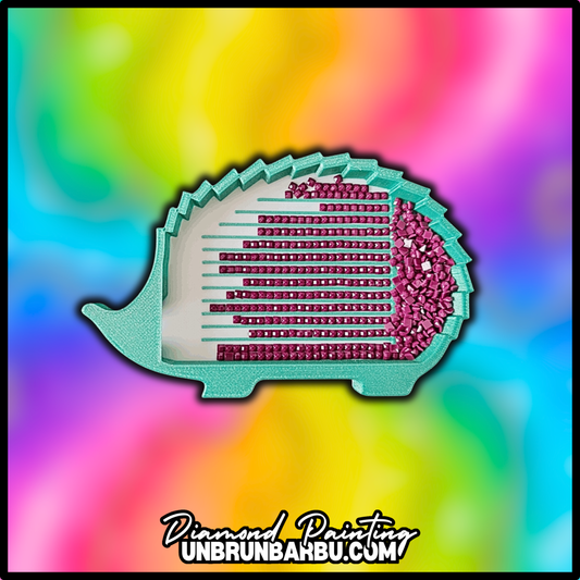 Plateau 3D - Diamond Painting - Hérisson