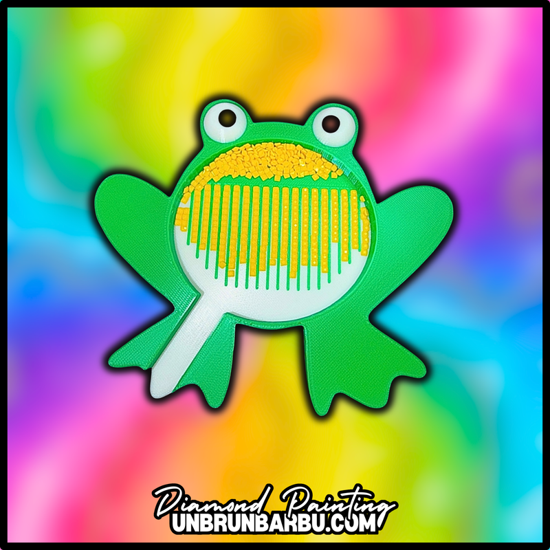 Plateau 3D - Diamond Painting - La Grenouille
