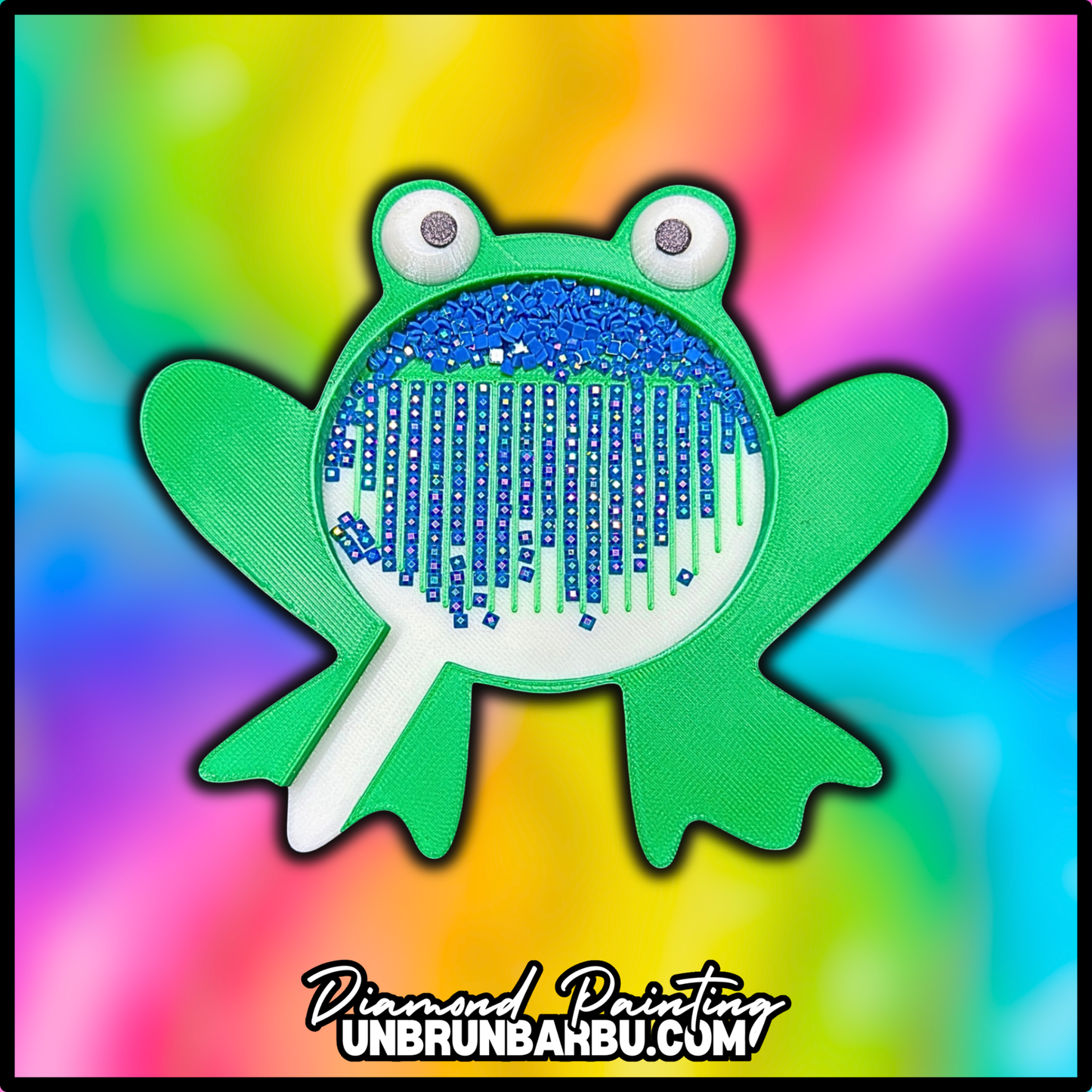 Plateau 3D - Diamond Painting - La Grenouille