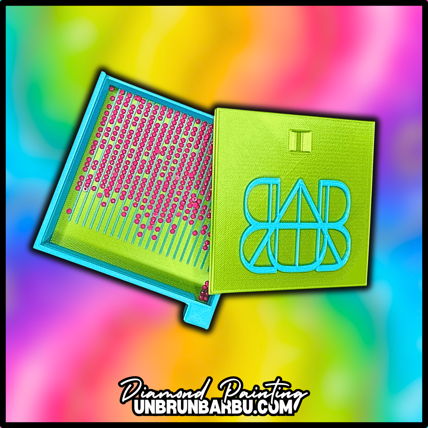 Plateau 3D - Diamond Painting - Le Carré Coulissable