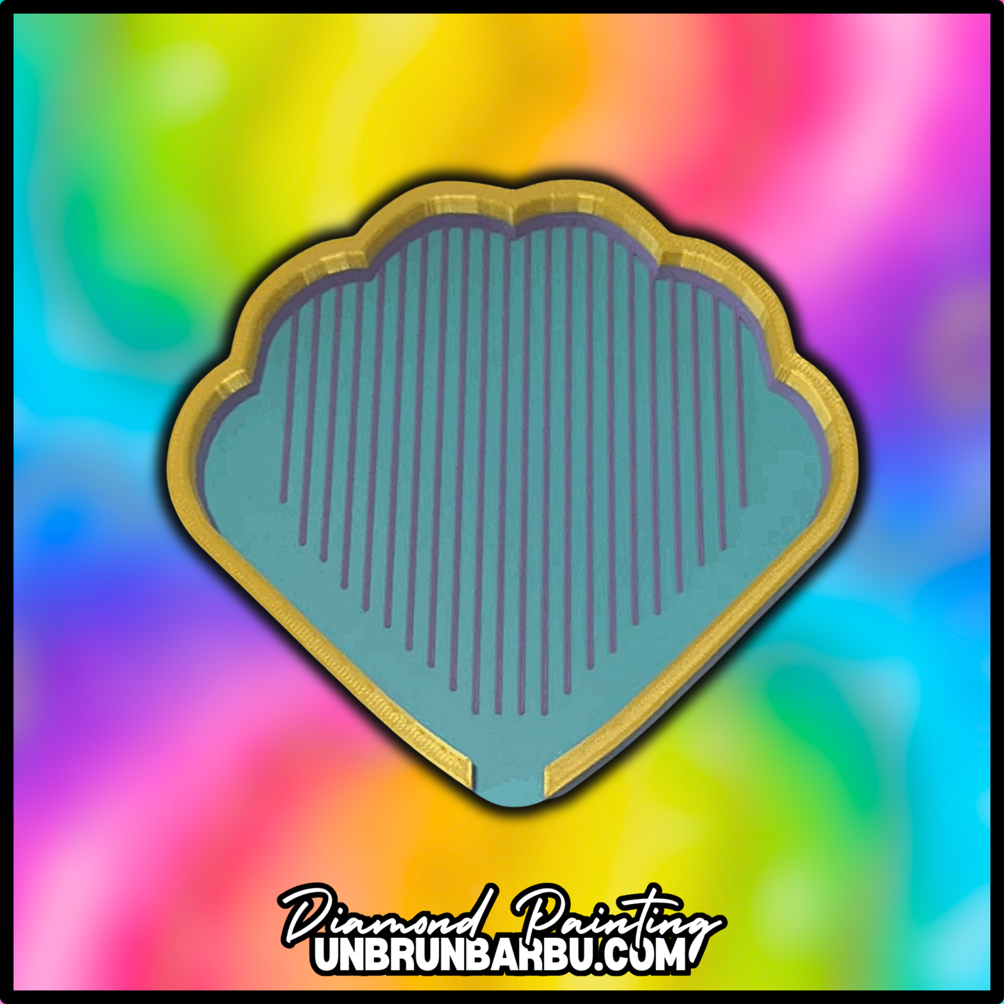 Plateau 3D - Diamond Painting - Le Coquillage