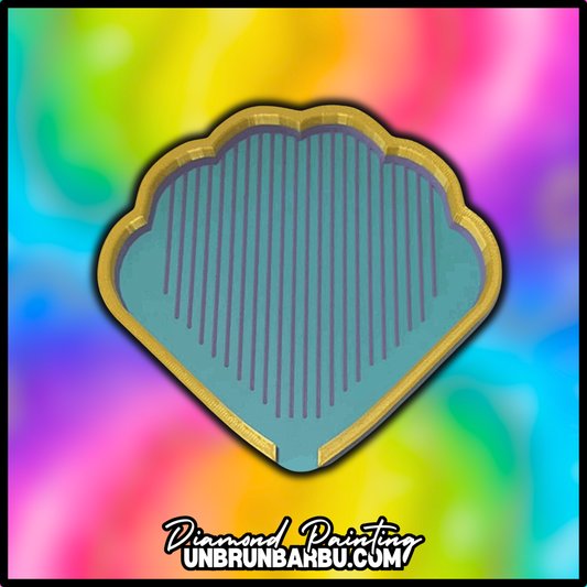 Plateau 3D - Diamond Painting - Le Coquillage
