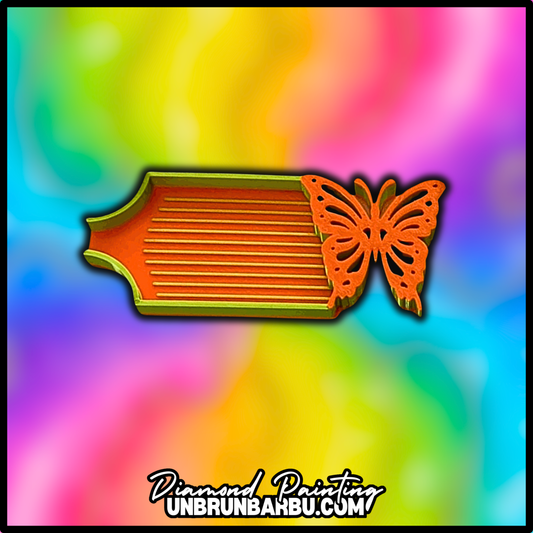 Plateau 3D - Diamond Painting - Le Papillon d’Espoir