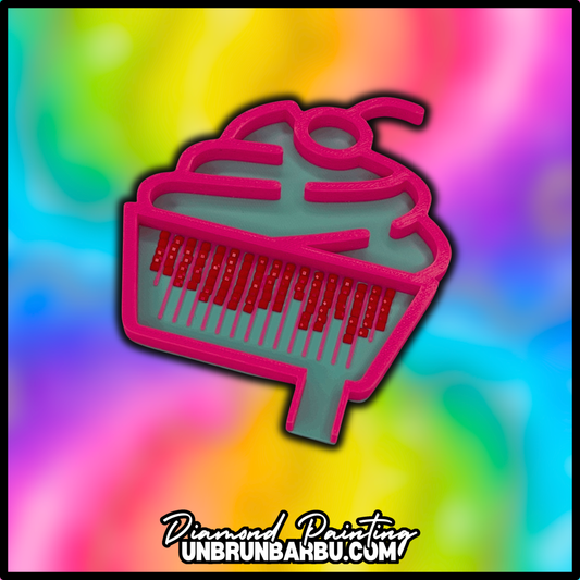 Plateau 3D - Diamond Painting - Le Petit Cupcake