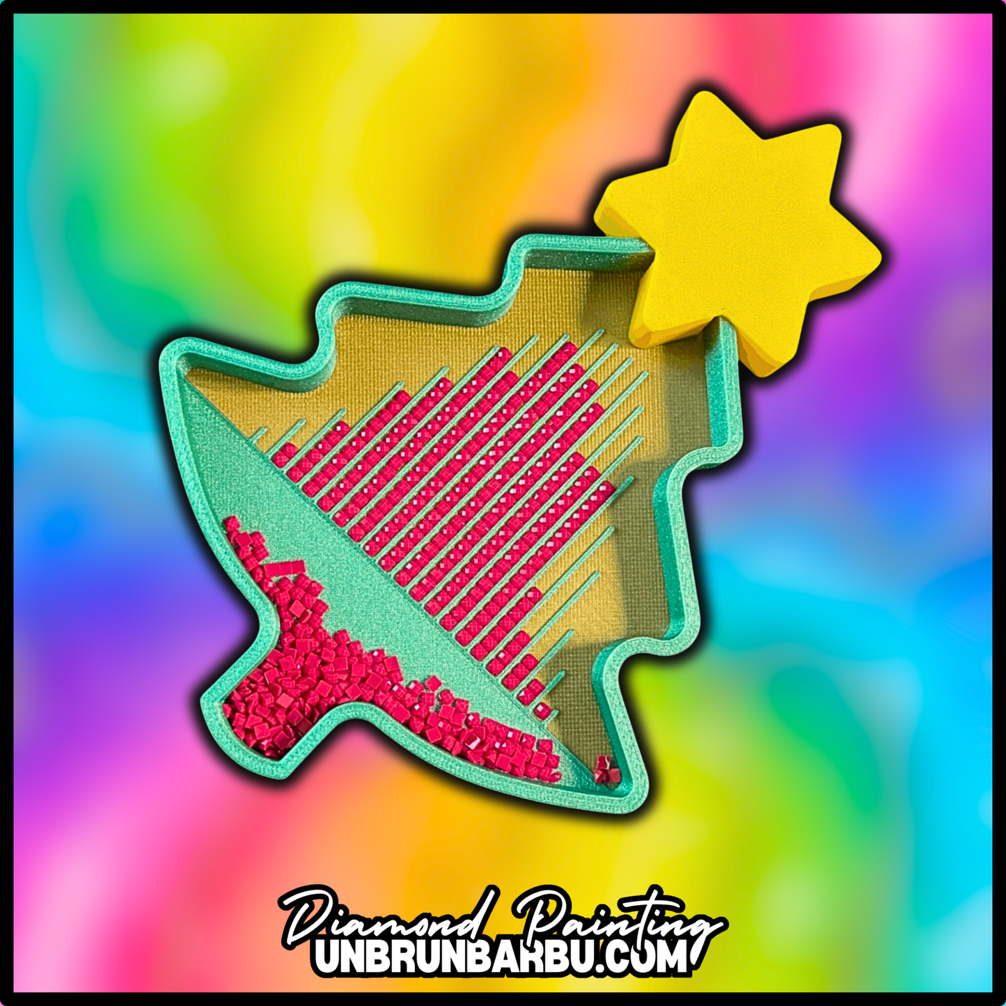 Plateau 3D - Diamond Painting - Le Sapin De Noël