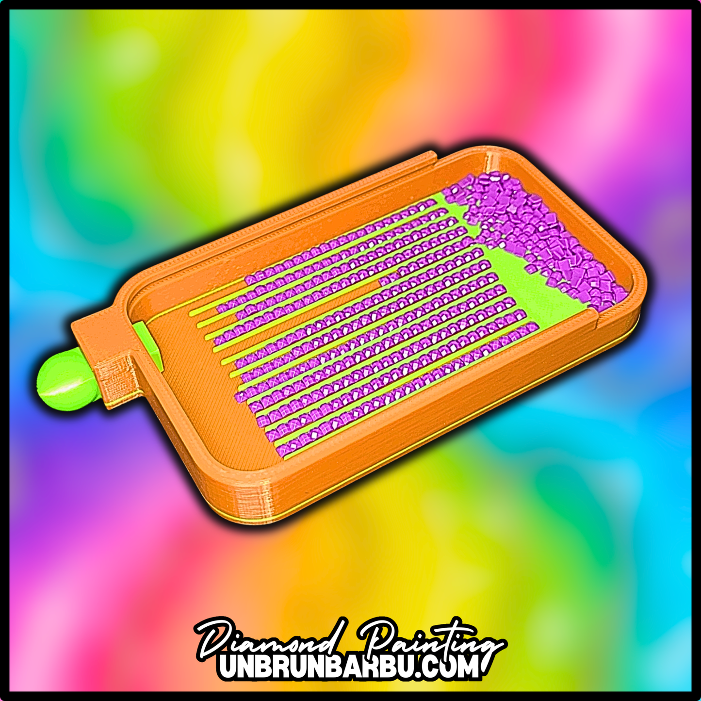 Plateau 3D - Diamond Painting - No Washi Wavy - Médium
