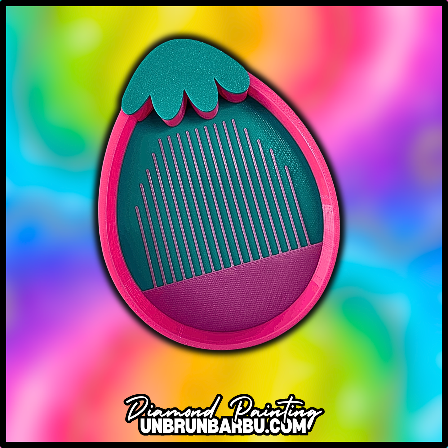 Plateau 3D - Diamond Painting - Oeuf de Pâques